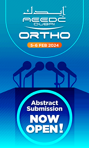 Ortho Abstract Submission is open
