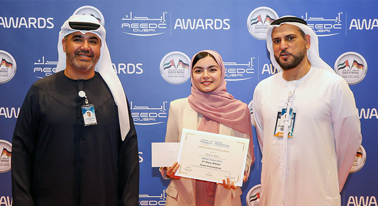 aeedc-24-awards-Fatemeh-Abbasi-2nd-Place-Poster-Presentation-Competition-rs